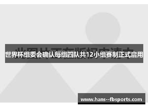 世界杯组委会确认每组四队共12小组赛制正式启用 世界杯组委会确认每组四队共12小组赛制正式启用